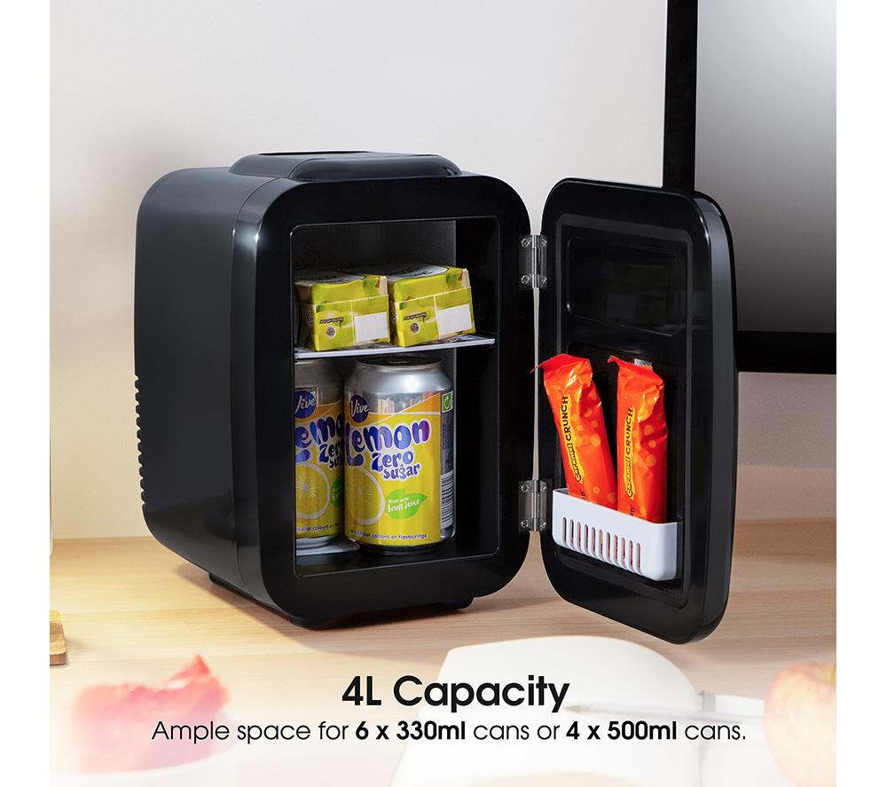 ABODE Retro A4CLR201B Mini Cooler - Black image number 5 of 12