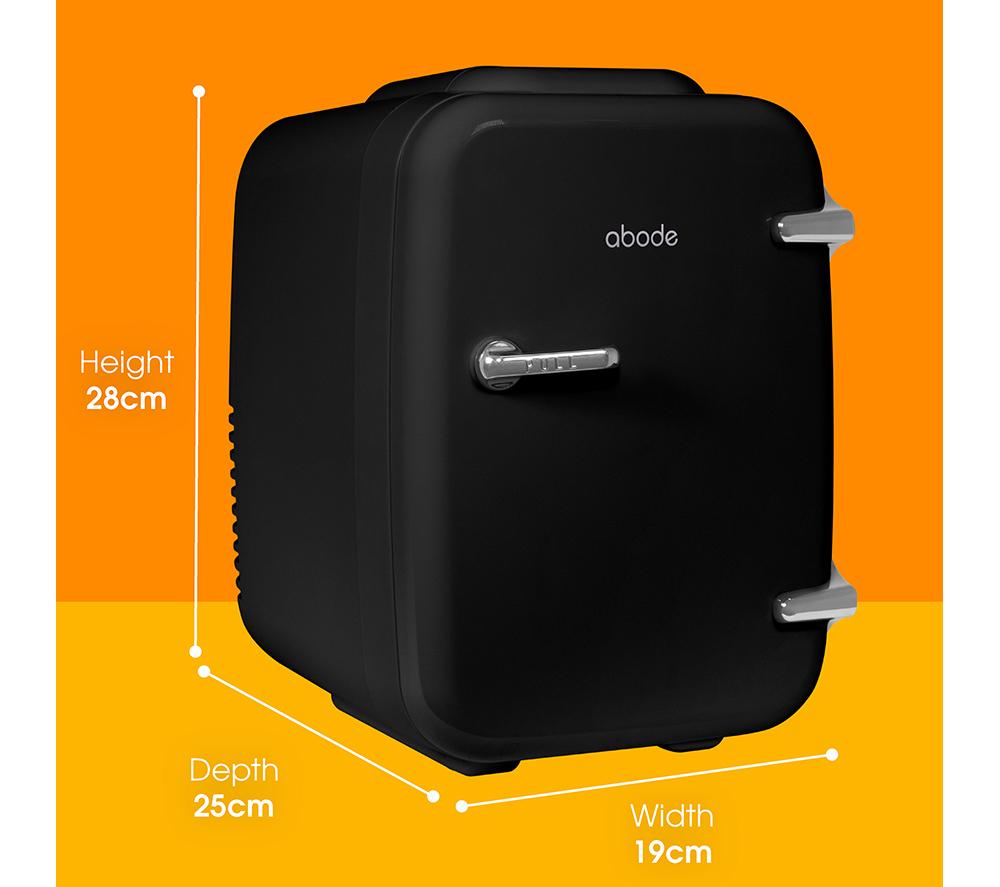 ABODE Retro A4CLR201B Mini Cooler - Black image number 10 of 12