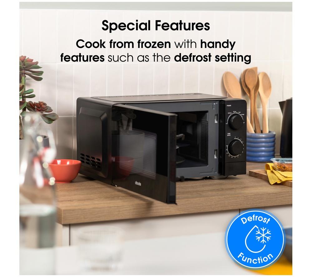 ABODE AMM2005B Compact Solo Microwave - Black image number 10 of 10