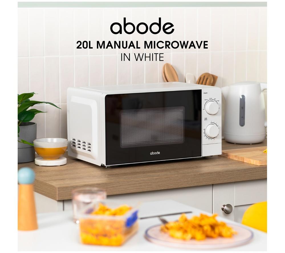 ABODE AMM2005 Compact Solo Microwave - White image number 5 of 10