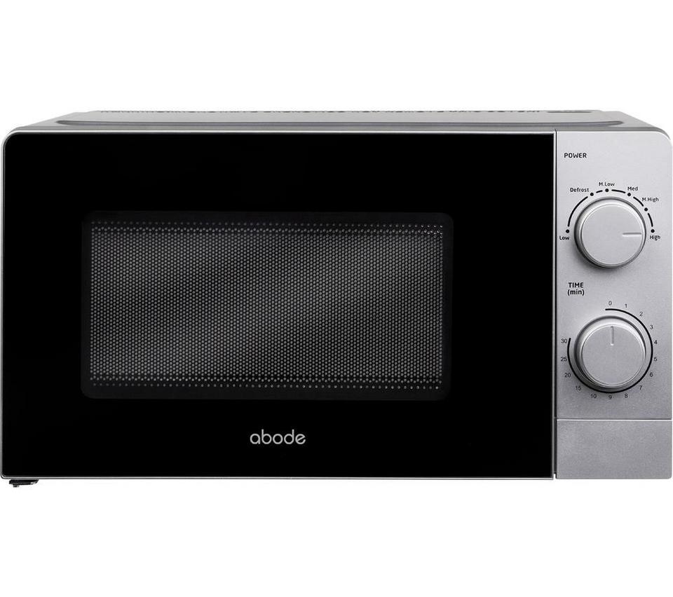 ABODE AMM2005S Compact Solo Microwave - Silver