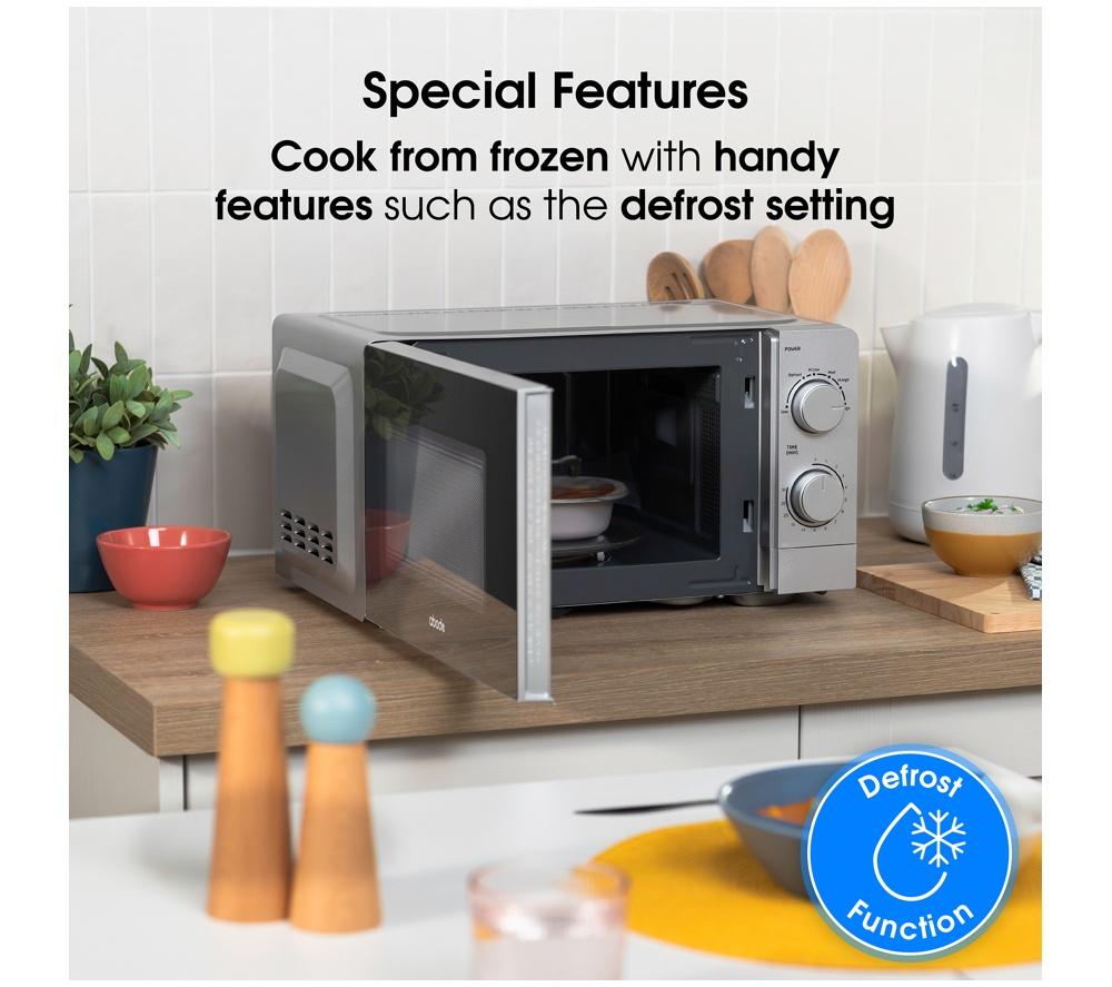 ABODE AMM2005S Compact Solo Microwave - Silver image number 9 of 10