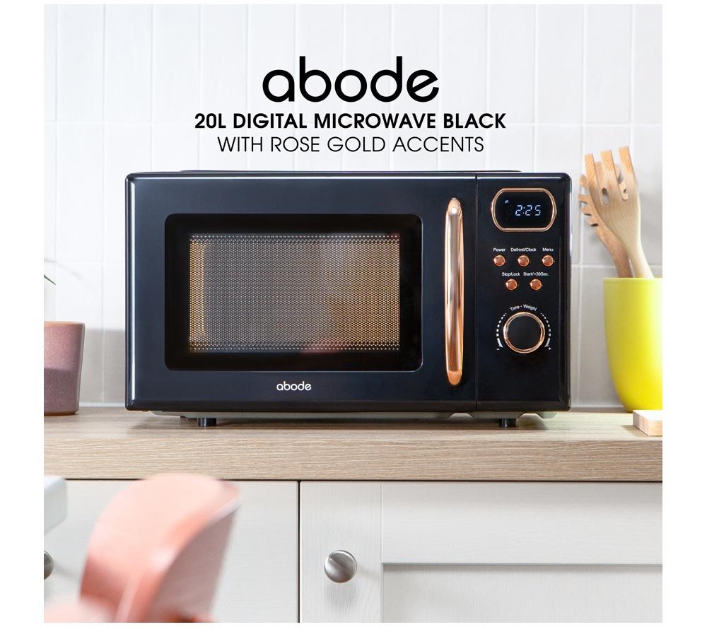 ABODE AMD2004BRG Solo Microwave - Black image number 6 of 9