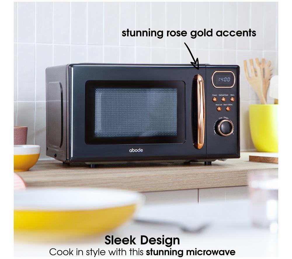 ABODE AMD2004BRG Solo Microwave - Black image number 7 of 9