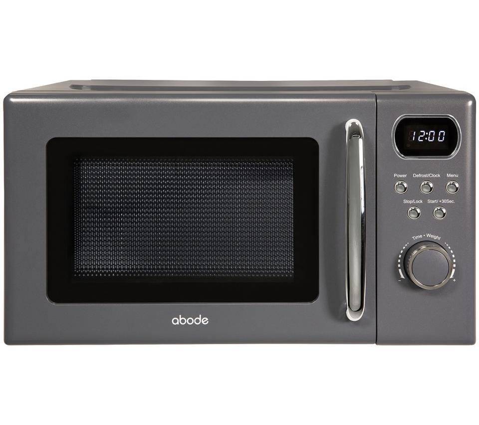 ABODE AMD2004G Compact Solo Microwave - Grey