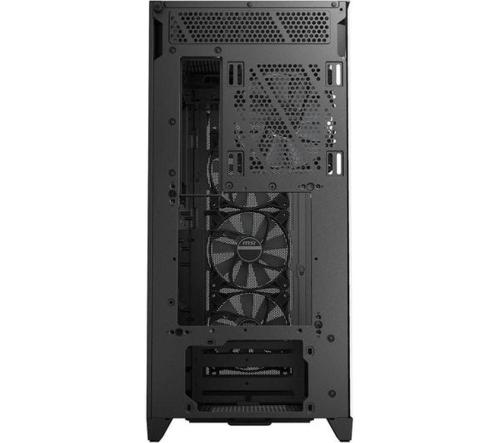 MSI MPG GUNGNIR 300R AIRFLOW E-ATX Mid-Tower PC Case - Black image number 2 of 10