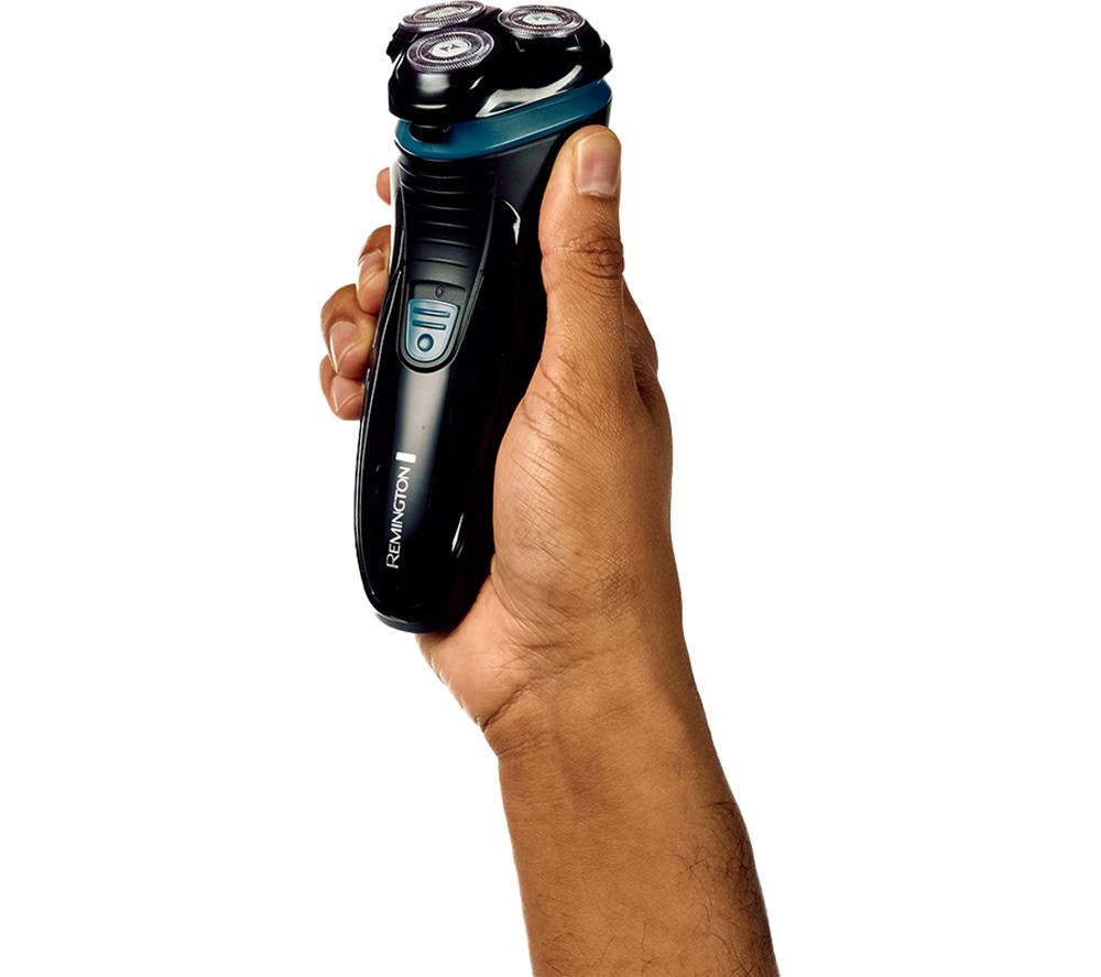 REMINGTON R1 Style Series Rotary Shaver - Black & Blue image number 2 of 8