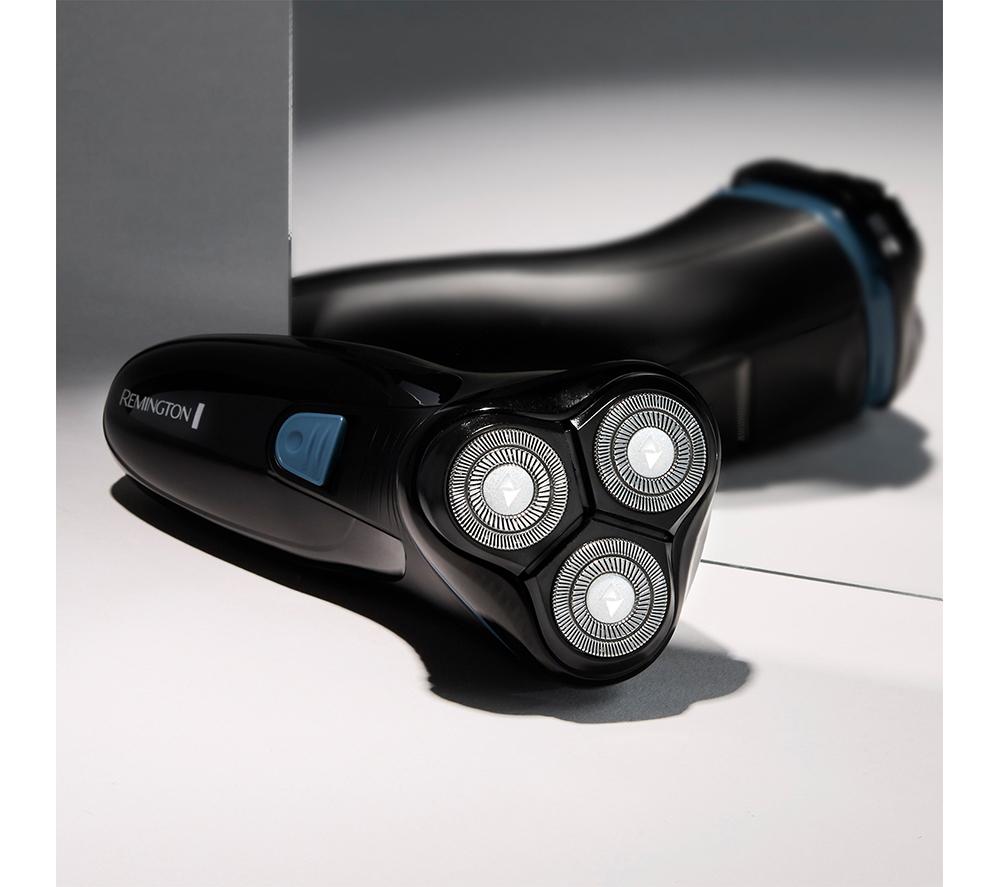 REMINGTON R1 Style Series Rotary Shaver - Black & Blue image number 3 of 8