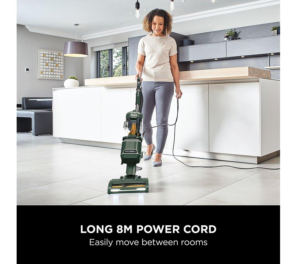 SHARK Anti Hair Wrap with Lift-Away NZ691UKT Upright Bagless Vacuum Cleaner - Porsche Green image number 9 of 10