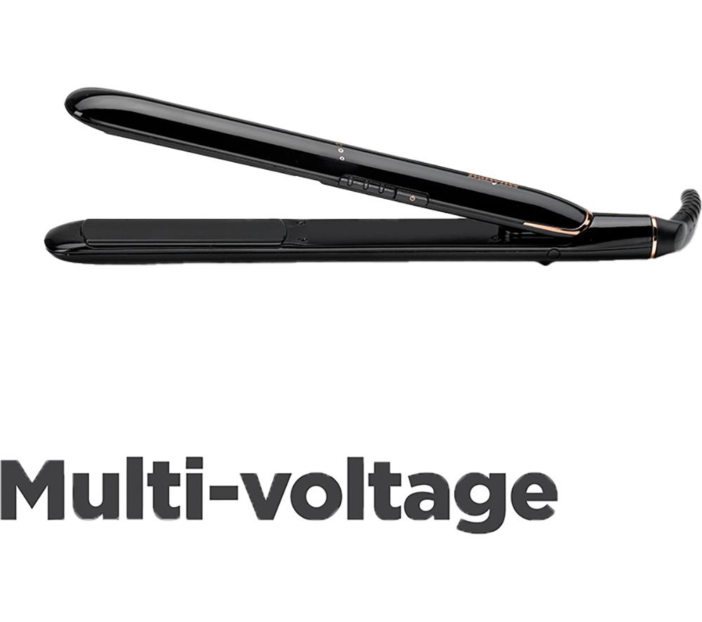 BABYLISS 230 Hair Straightener - Black & Rose Lustre image number 5 of 6