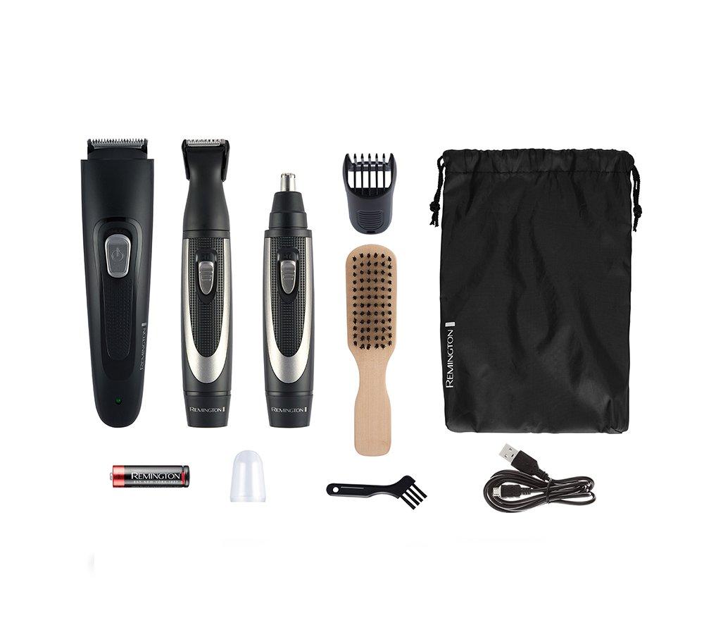 REMINGTON The Works MB905 6-piece Beard Trimmer Kit - Black & Grey image number 2 of 10