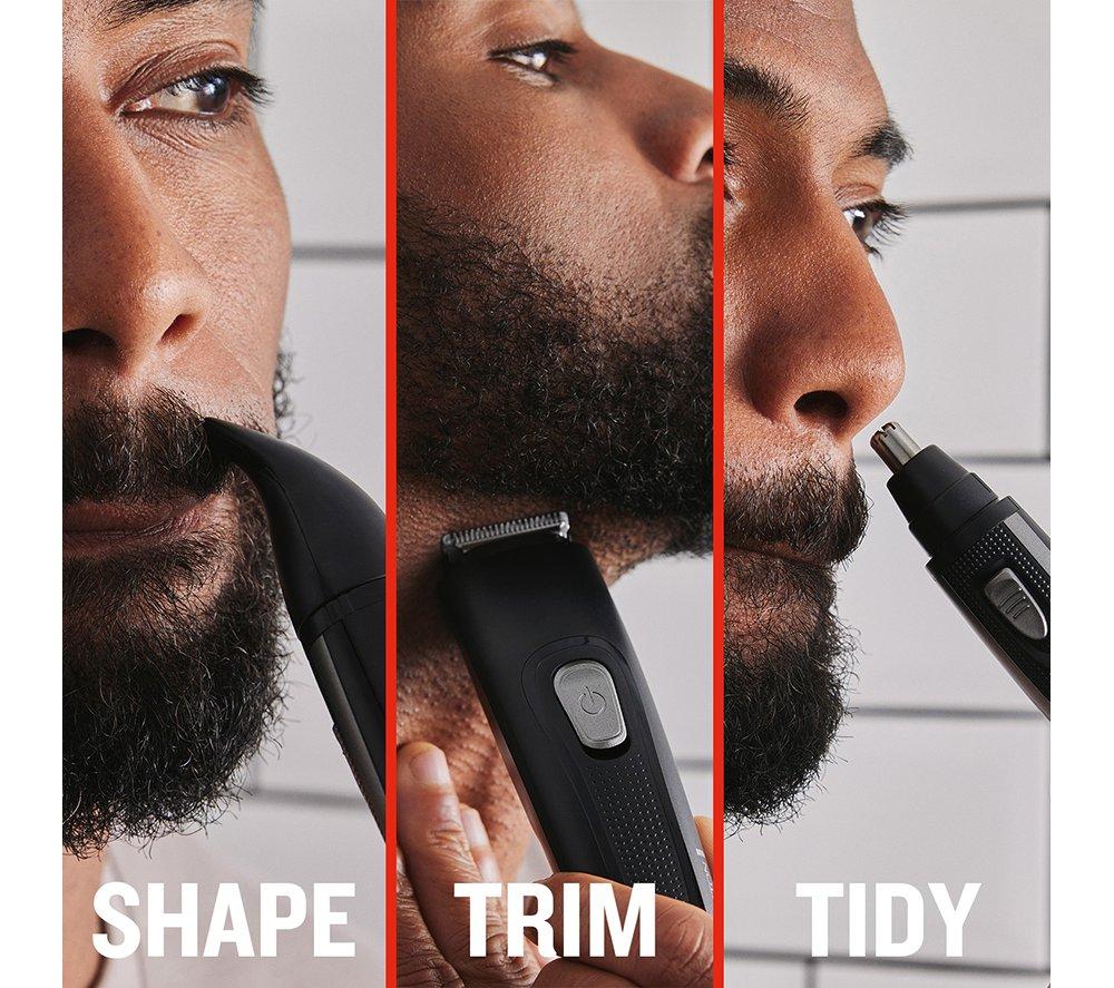 REMINGTON The Works MB905 6-piece Beard Trimmer Kit - Black & Grey image number 7 of 10