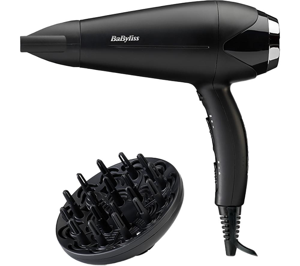 BABYLISS Turbo Smooth 5572U 2000 Hair Dryer - Black