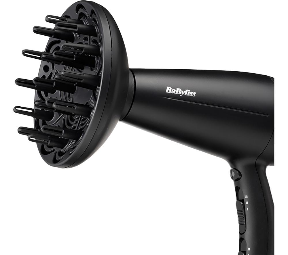 BABYLISS Turbo Smooth 5572U 2000 Hair Dryer - Black image number 6 of 7