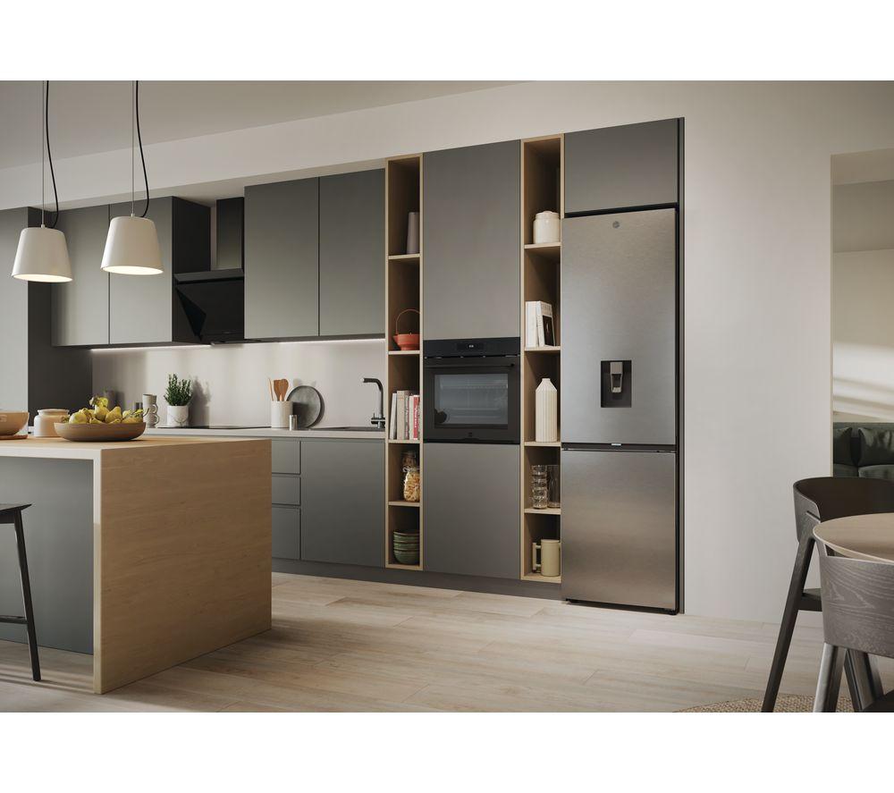 HOOVER H-Combi 500 HONCQ4T620EWXK Smart 70/30 Fridge Freezer - Silver image number 11 of 21