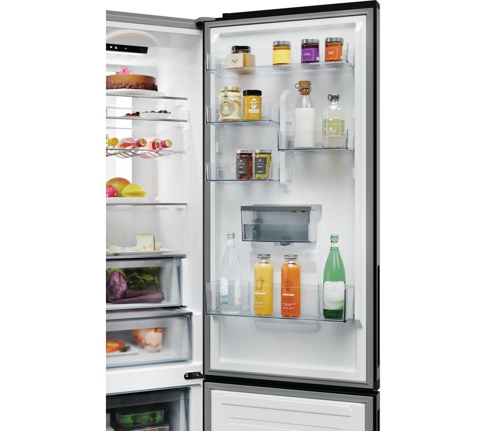 HOOVER H-Combi 500 HONCQ4T620EWXK Smart 70/30 Fridge Freezer - Silver image number 14 of 21