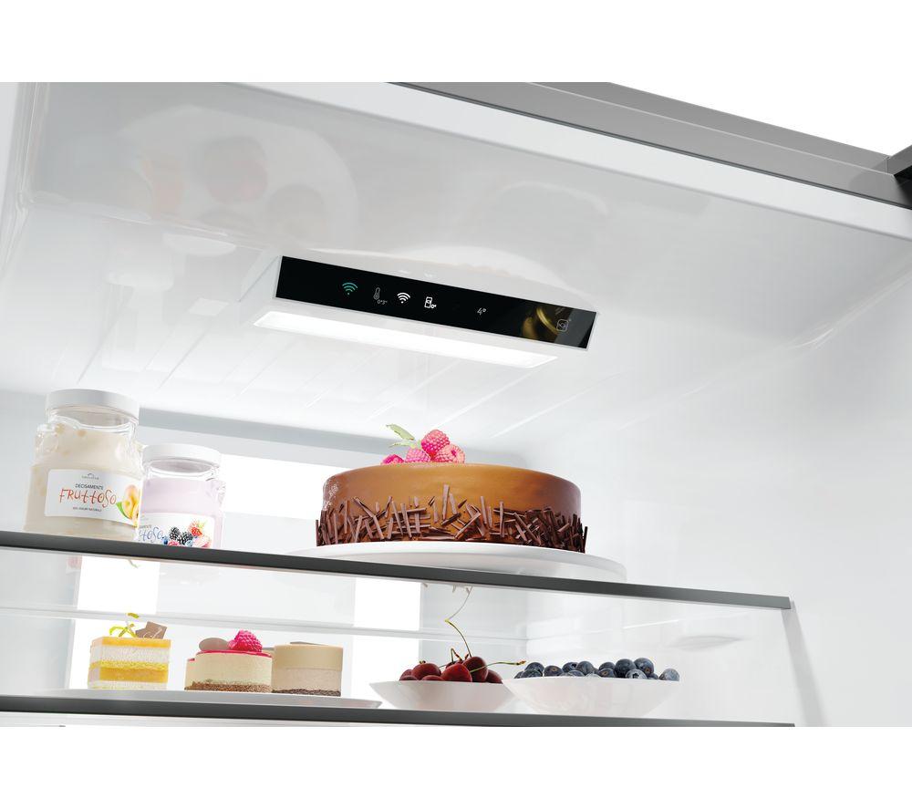 HOOVER H-Combi 500 HONCQ4T620EWXK Smart 70/30 Fridge Freezer - Silver image number 18 of 21