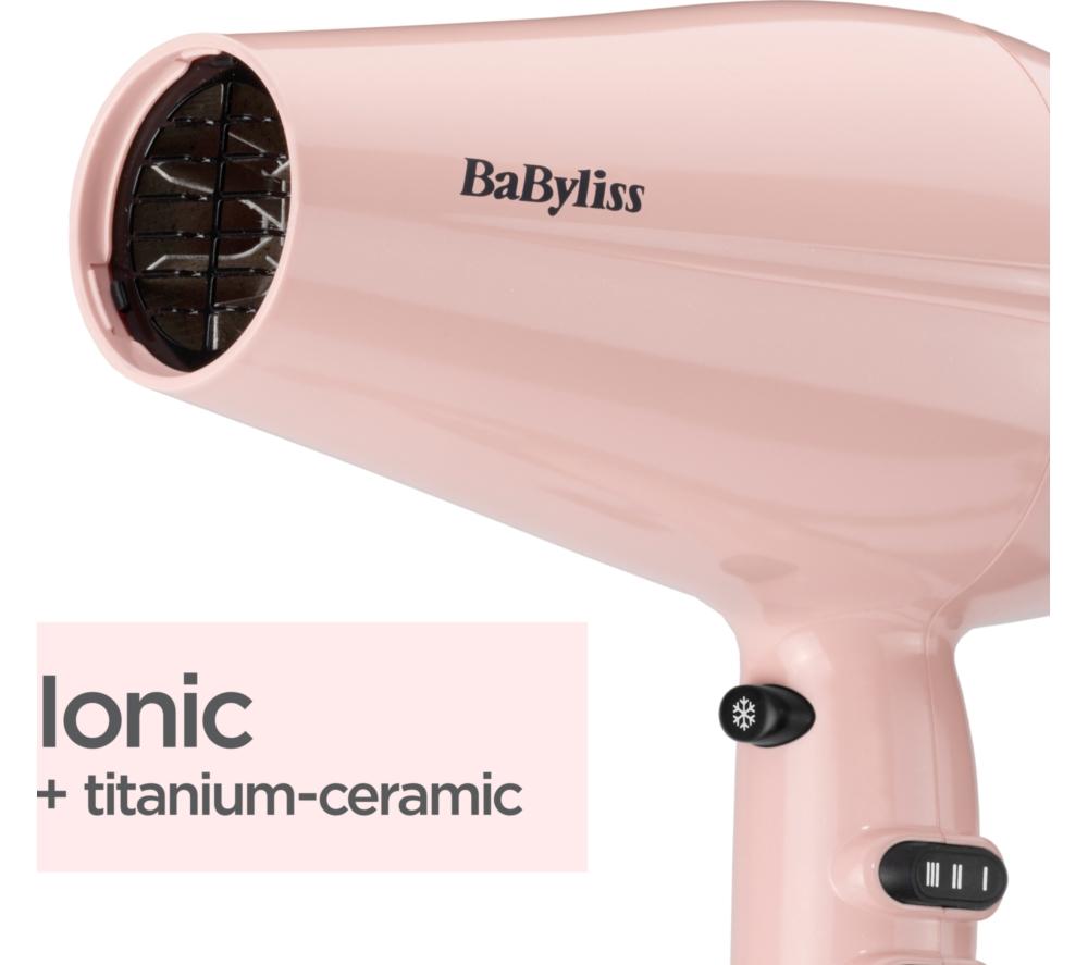 BABYLISS 5337U 2200 Hair Dryer - Rose Blush image number 5 of 6