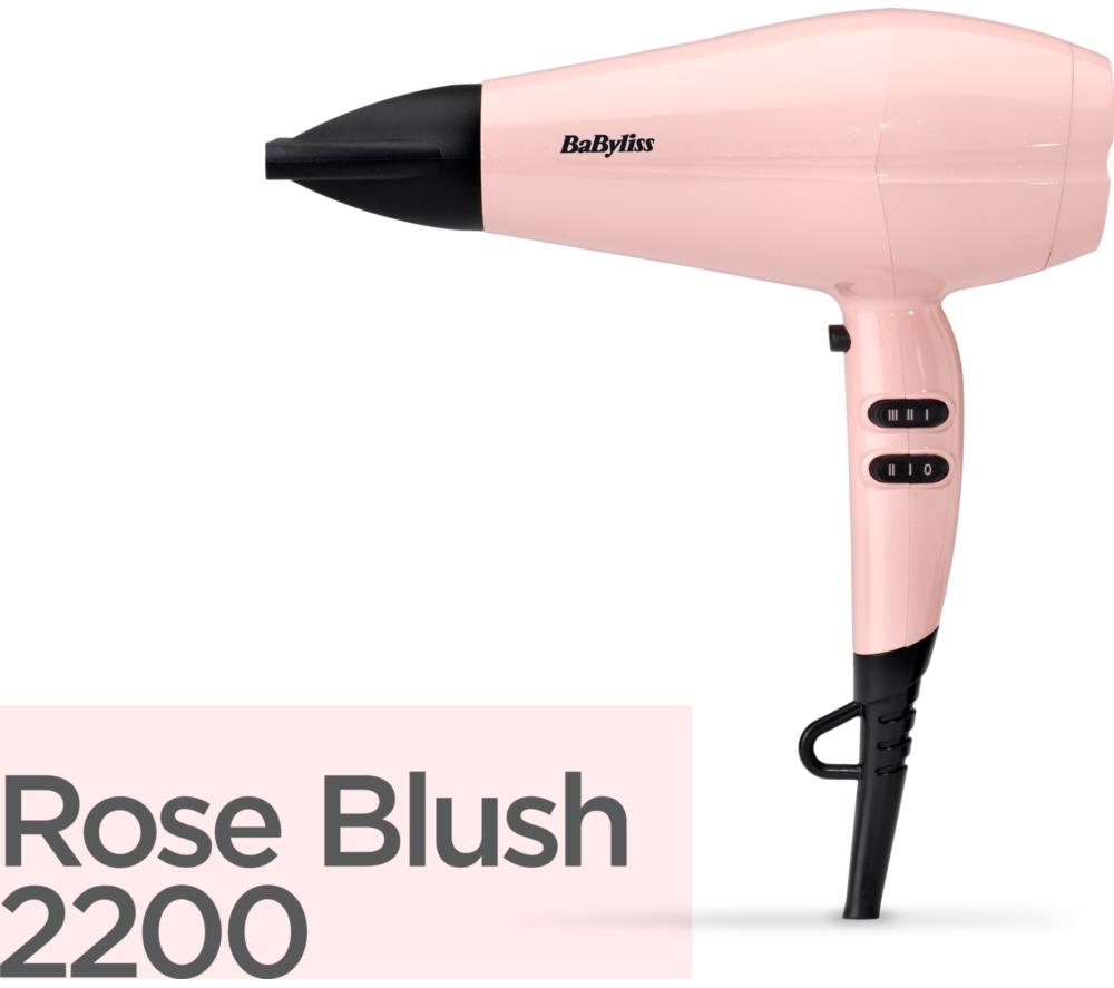 BABYLISS 5337U 2200 Hair Dryer - Rose Blush image number 6 of 6