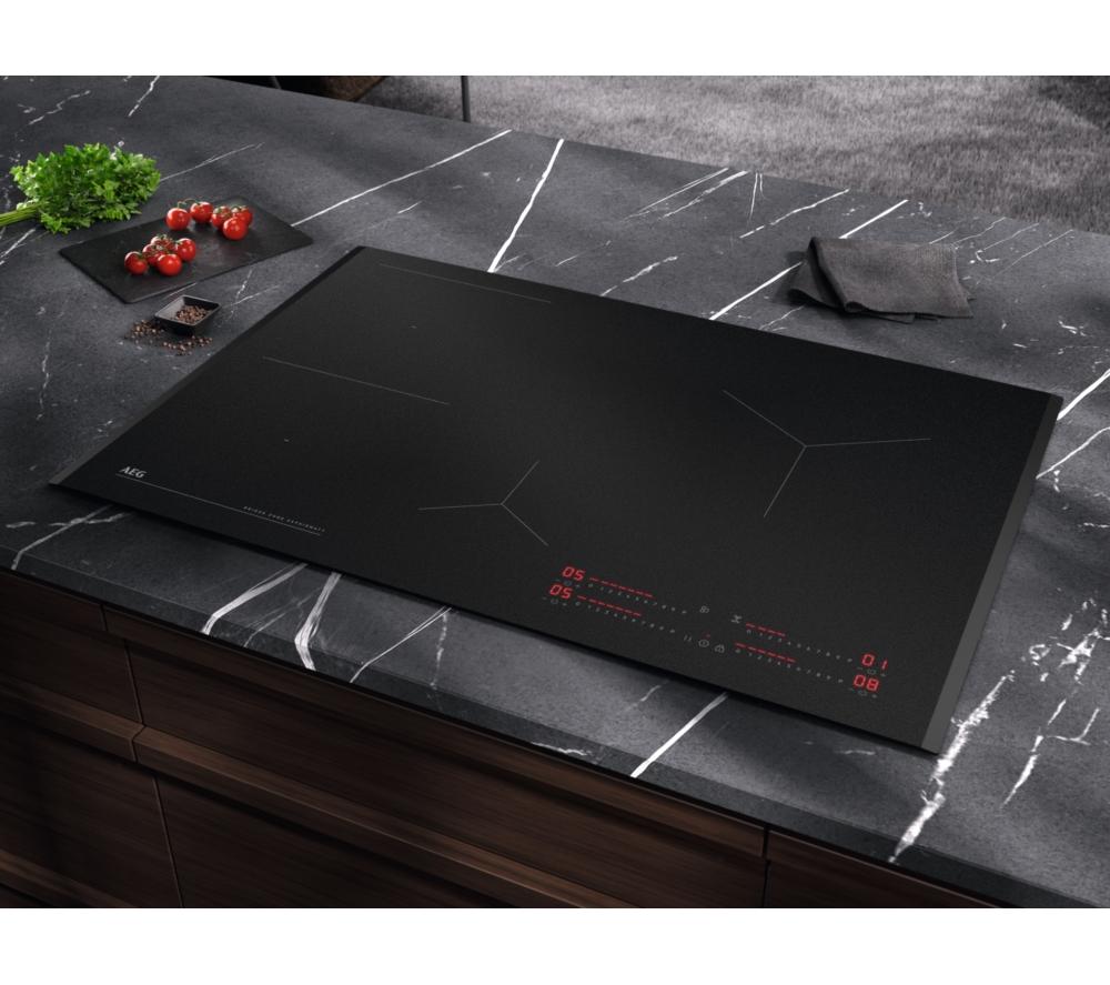 AEG 6000 Bridge TI84IB00FZ 80 cm Electric Induction Hob - Matte Black image number 2 of 11