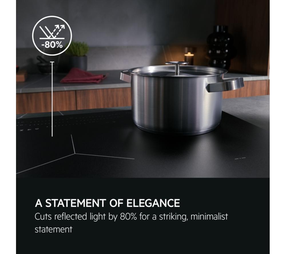 AEG 6000 Bridge TI84IB00FZ 80 cm Electric Induction Hob - Matte Black image number 6 of 11