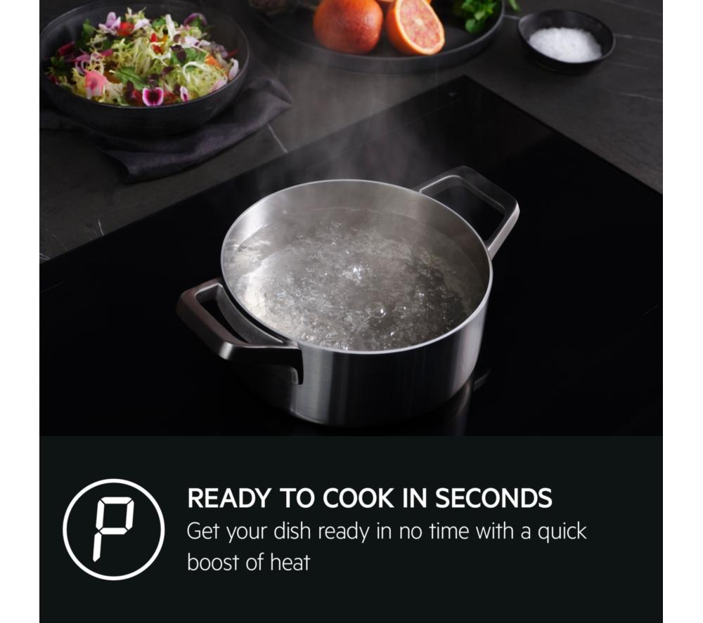 AEG 6000 Bridge TI84IB00FZ 80 cm Electric Induction Hob - Matte Black image number 8 of 11