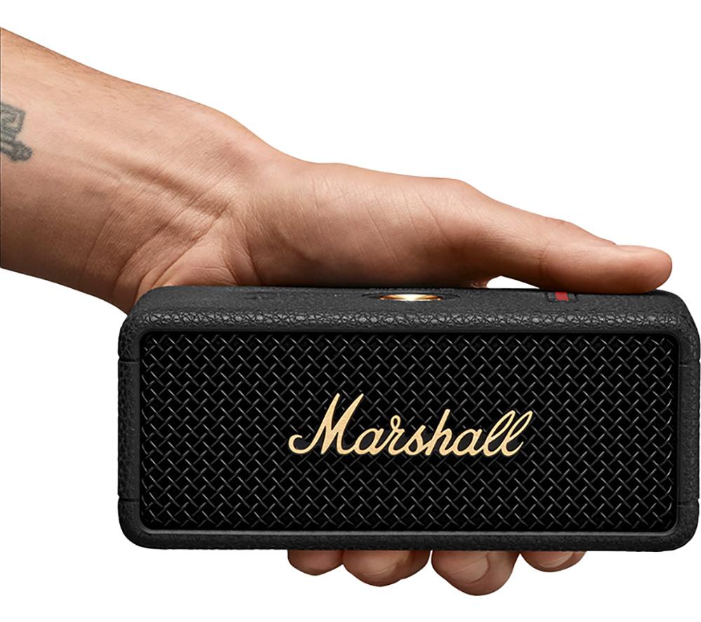 Marshall Emberton III Black＆Brass Marshall Emberton III Portable Bluetooth Speaker
