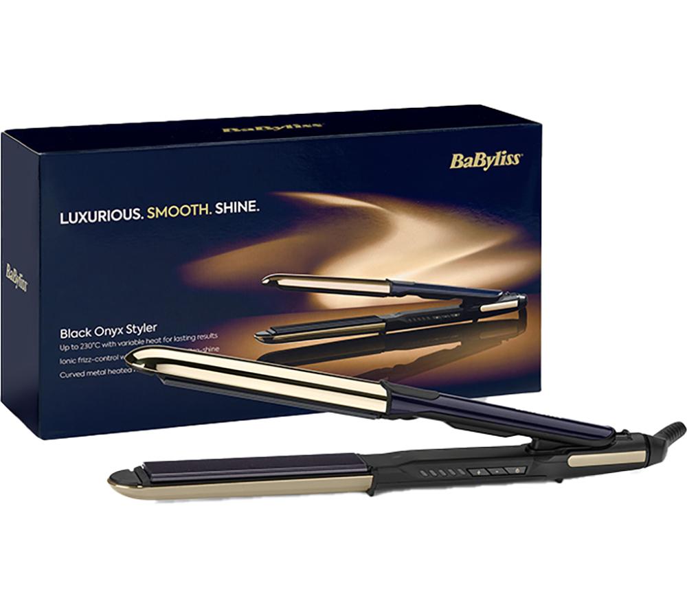 BABYLISS Onyx Styler ST484U Hair Straightener - Black & Gold image number 7 of 7