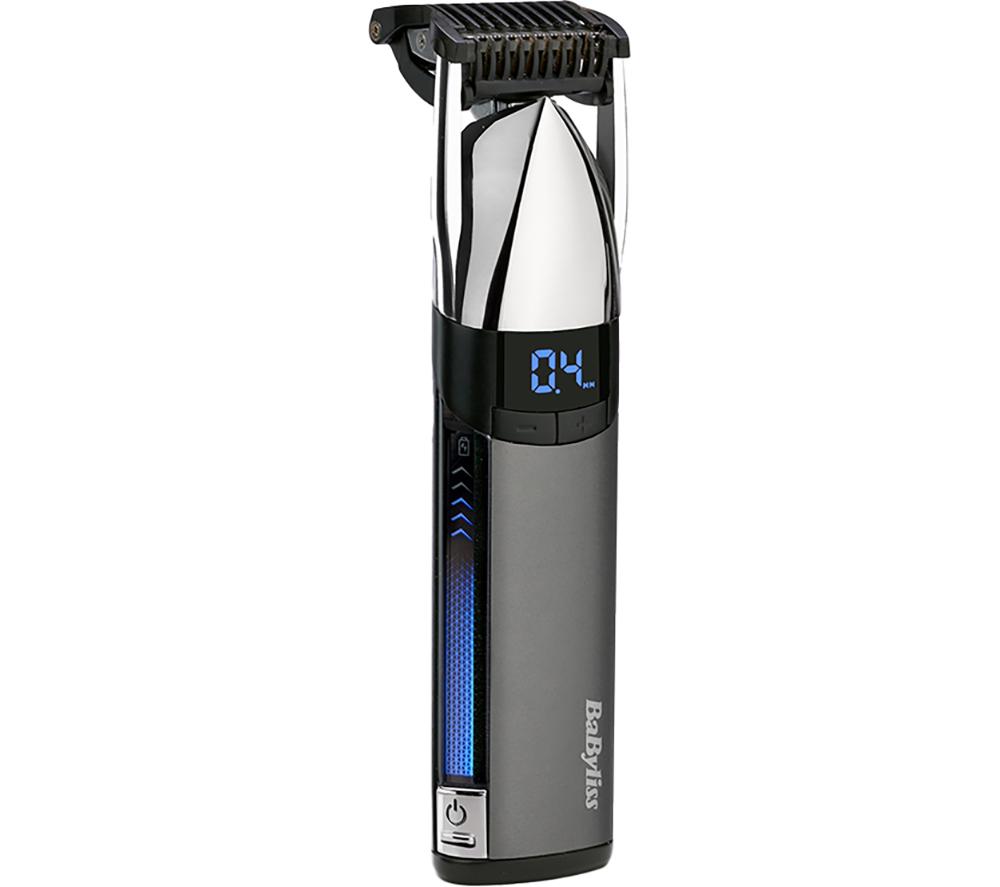 BABYLISS Super-X Metal S996U Wet & Dry Stubble Trimmer - Silver