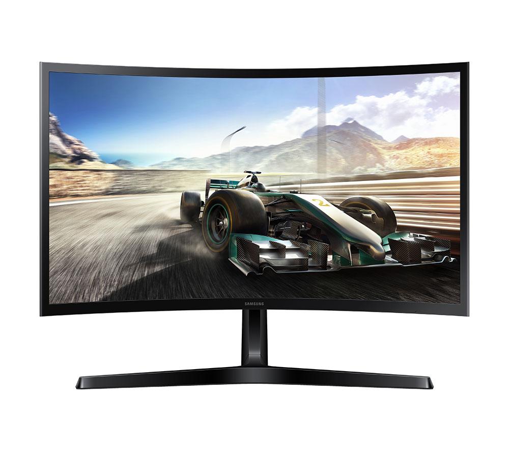 SAMSUNG LS24D366GAUXXU Full HD 24" Curved VA LCD Monitor - Black image number 7 of 9