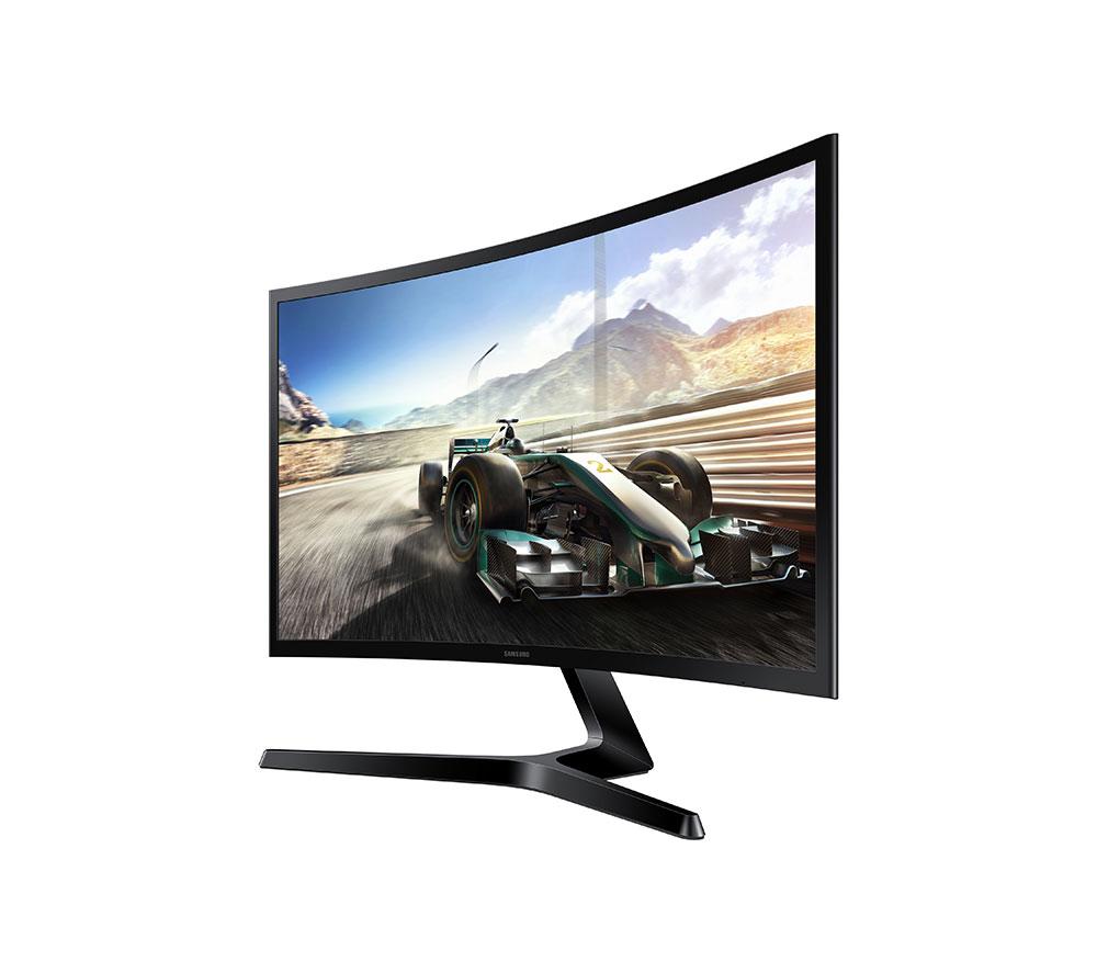 SAMSUNG LS24D366GAUXXU Full HD 24" Curved VA LCD Monitor - Black image number 8 of 9