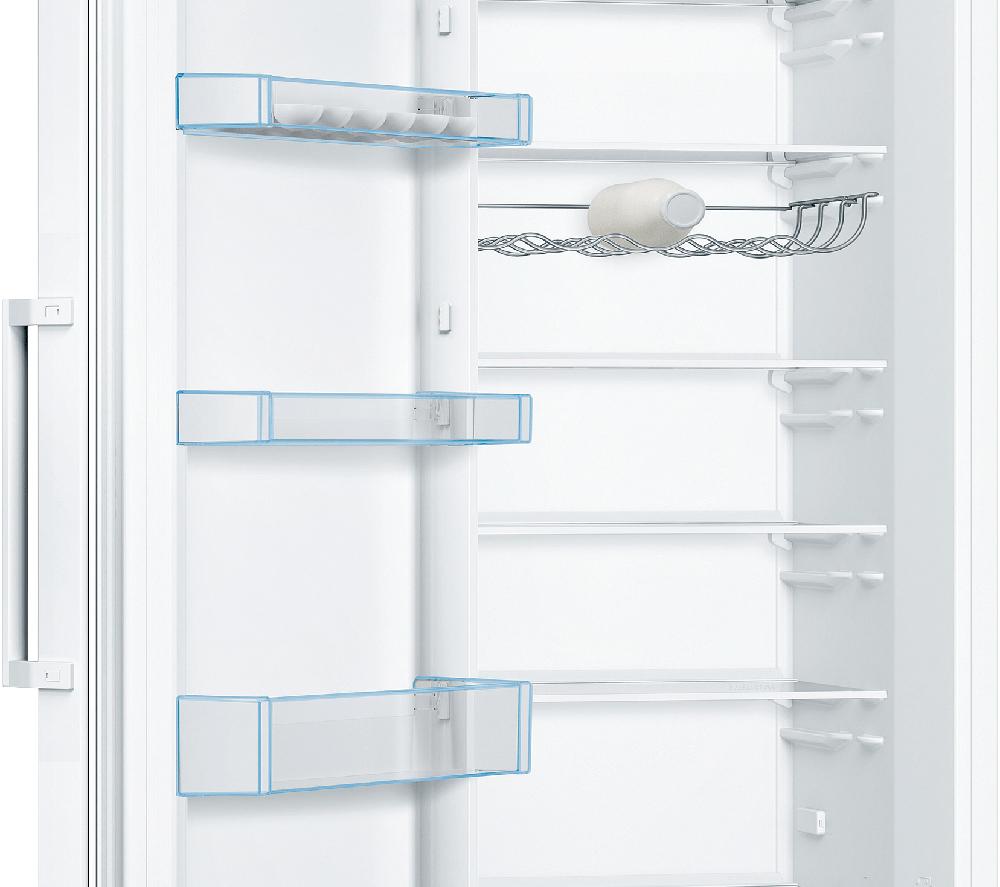 BOSCH Series 4 KSV36VWEPG Tall Fridge - White image number 3 of 10