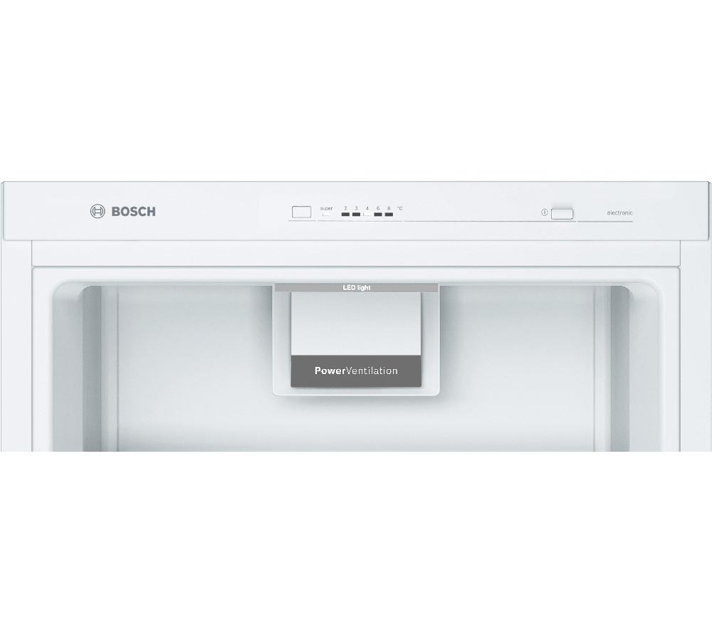 BOSCH Series 4 KSV36VWEPG Tall Fridge - White image number 5 of 10