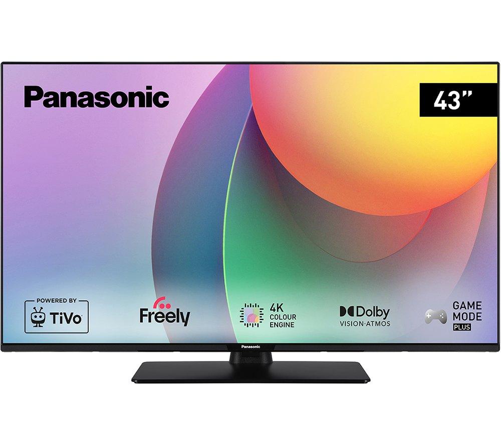 PANASONIC TV-43W60AEB Smart 4K Ultra HD HDR LED TV, Black