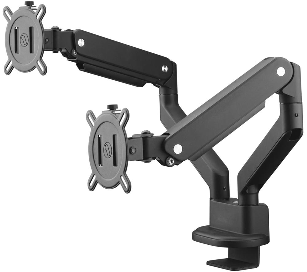 ONE FOR ALL DM4210 Dual Arm Full Motion 13-35" Monitor Desk Mount - Black image number 3 of 8