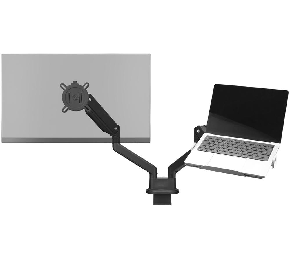 ONE FOR ALL DM4210 Dual Arm Full Motion 13-35" Monitor Desk Mount - Black image number 4 of 8