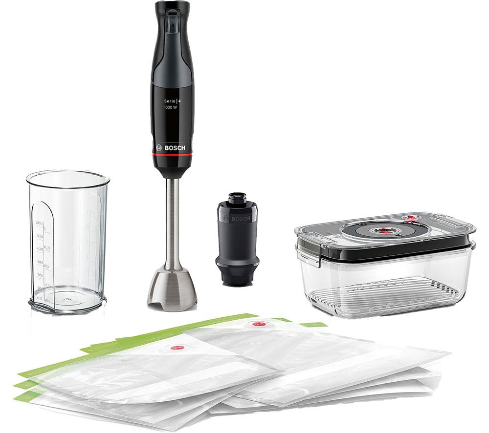 BOSCH Series 4 ErgoMaster MSM4B6V2GB Hand Blender - Black Anthracite