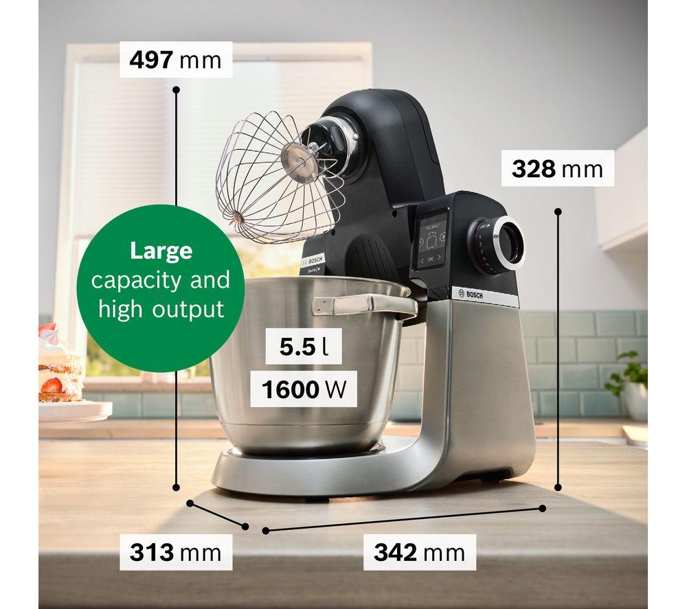 BOSCH Series 6 MUMS6ZM00G Stand Mixer - Black & Silver image number 7 of 10