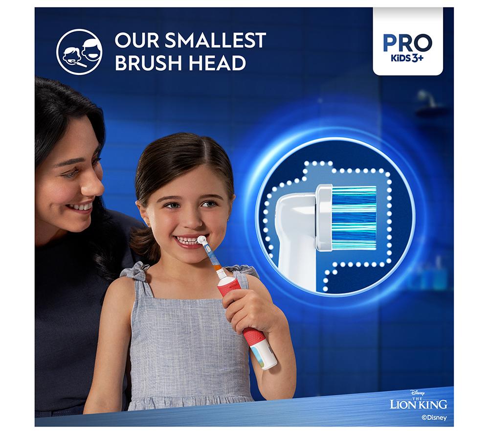 ORAL-B Pro Kids Electric Toothbrush - Lion King image number 4 of 6