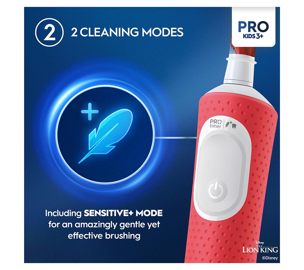 ORAL-B Pro Kids Electric Toothbrush - Lion King image number 5 of 6