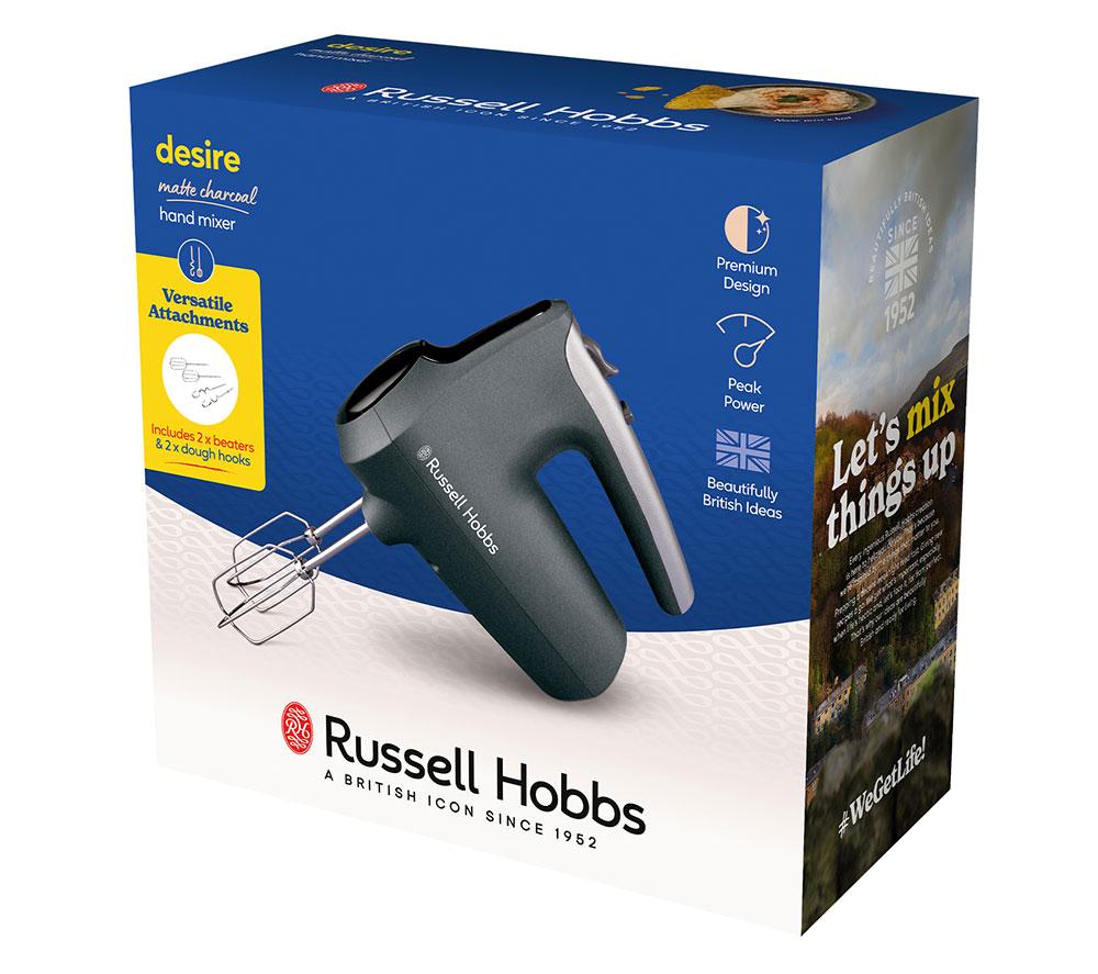 RUSSELL HOBBS Desire 27151 Hand Mixer - Charcoal image number 7 of 8