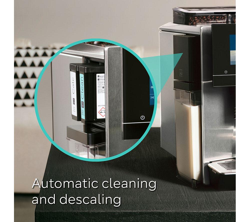 SIEMENS TQ907GZ3 EQ900 Plus Smart Bean to Cup Coffee Machine - Stainless Steel image number 3 of 14