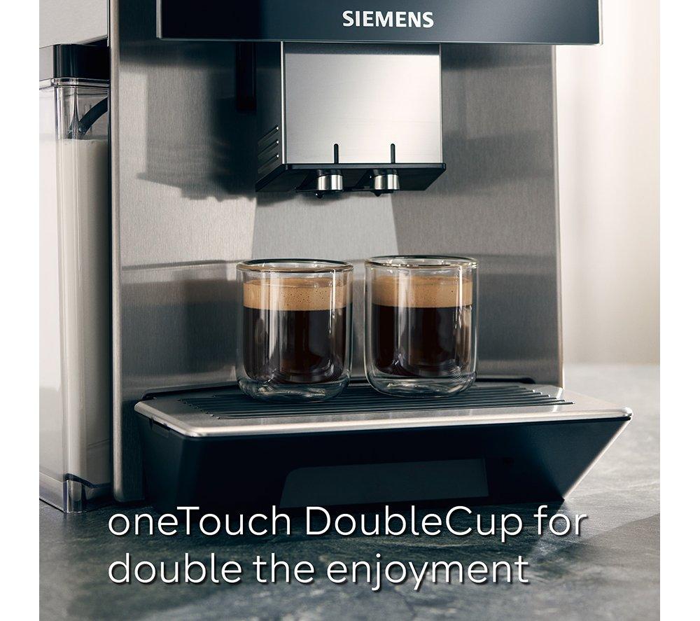 SIEMENS TQ907GZ3 EQ900 Plus Smart Bean to Cup Coffee Machine - Stainless Steel image number 10 of 14