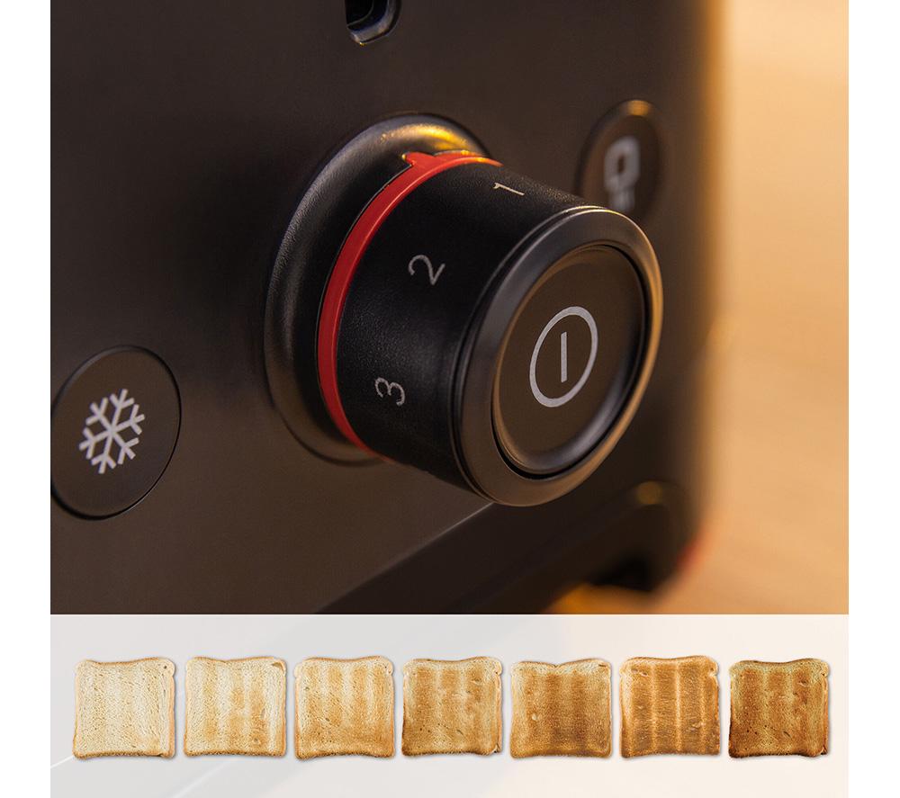 BOSCH MyMoment TAT3M143GB 4-Slice Toaster - Black image number 5 of 5