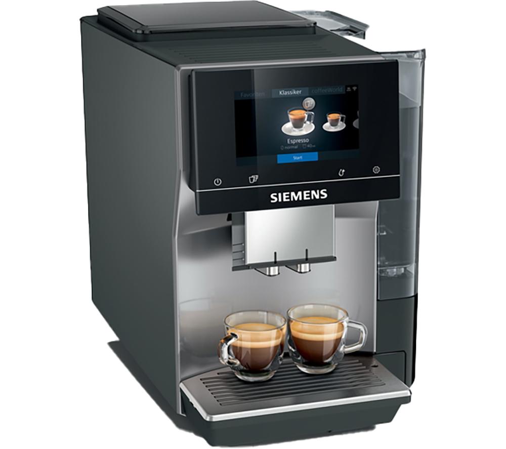 SIEMENS TP715GB1 EQ700 Smart Bean to Cup Coffee Machine - Graphite, Black