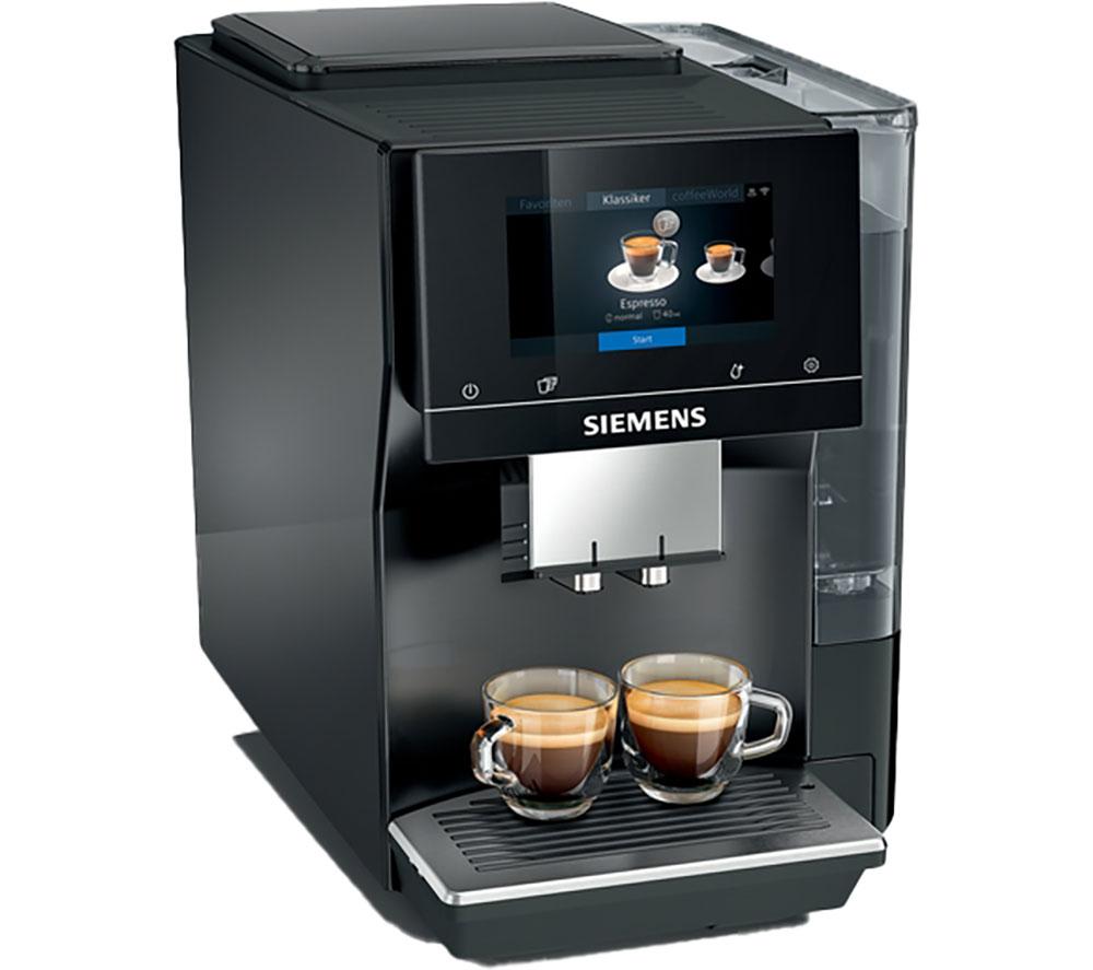 SIEMENS TP713GB9 EQ700 Smart Bean to Cup Coffee Machine - Black, Black