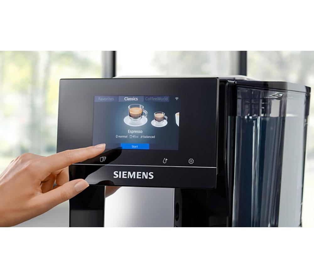 SIEMENS TP713GB9 EQ700 Smart Bean to Cup Coffee Machine - Black image number 2 of 16