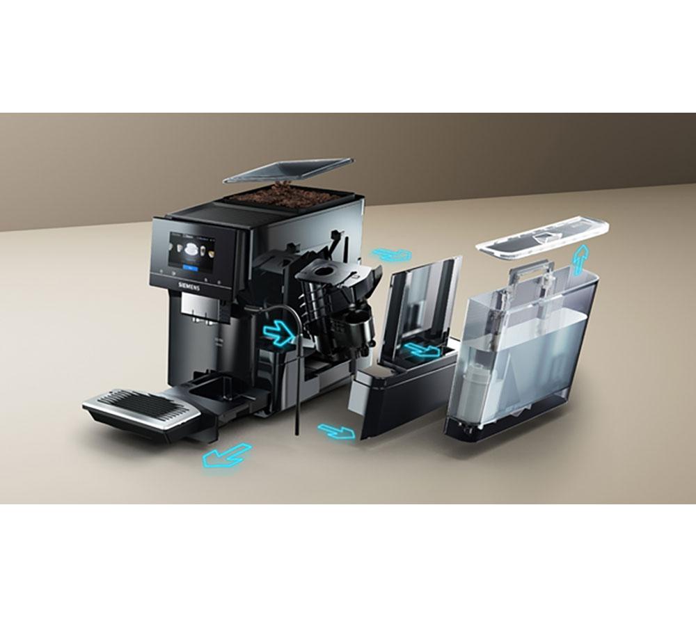 SIEMENS TP713GB9 EQ700 Smart Bean to Cup Coffee Machine - Black image number 12 of 16