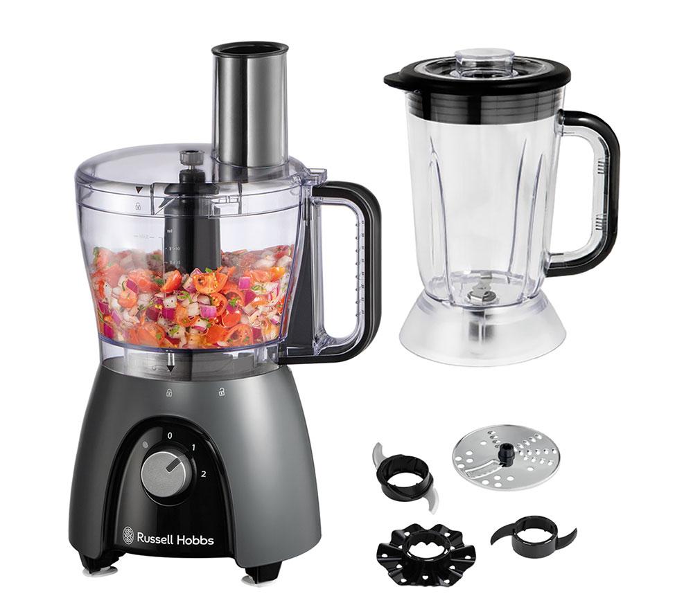 RUSSELL HOBBS Desire 27111 2-in-1 Processor & Blender - Matte Charcoal image number 3 of 7