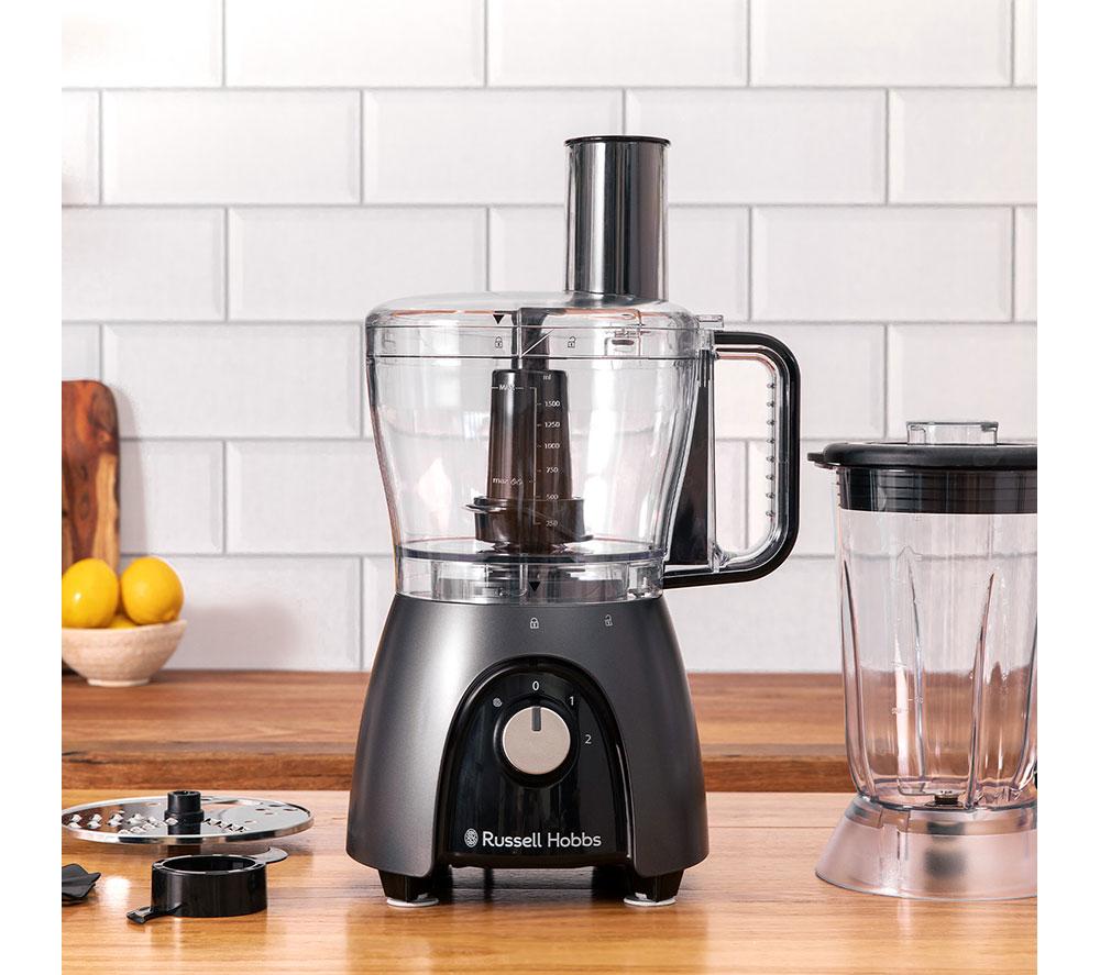 RUSSELL HOBBS Desire 27111 2-in-1 Processor & Blender - Matte Charcoal image number 6 of 7